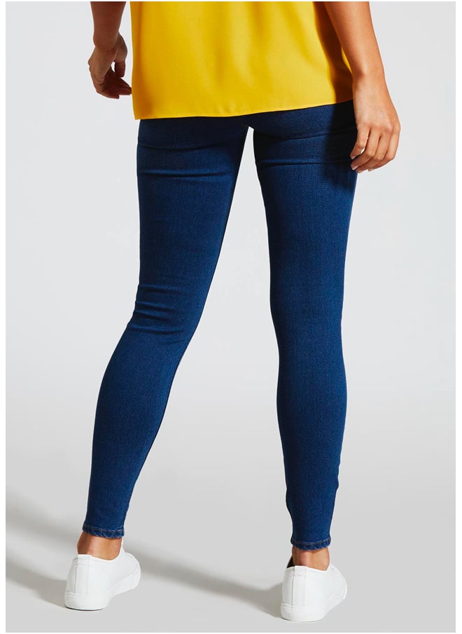 Matalan - Rosie Mid Wash Pull On Jeggings - Image 1