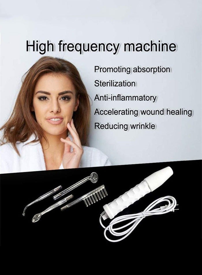 Generic Facial Treatment Device White High Frequency Beauty Device 11.6 x 7.6 x 2.3 inches  - Image 4