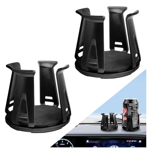 YGDMD 2PCS Car Cup Holder Insert2026 Upgraded Cupholder Insert for Car with Adaptive Clamping ArmEssential SelfAdhesive Automotive Cups Holders for Fixing Water Cups and Drinks - Image 1