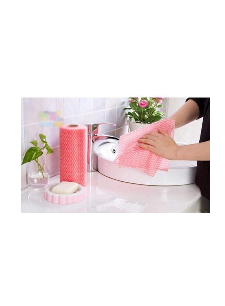 PROMASS 4Pcs Cleaning Towel Kitchen Cleaning Cloth Reusable Cleaning Cloth Cleaning Rag Roll - Image 5