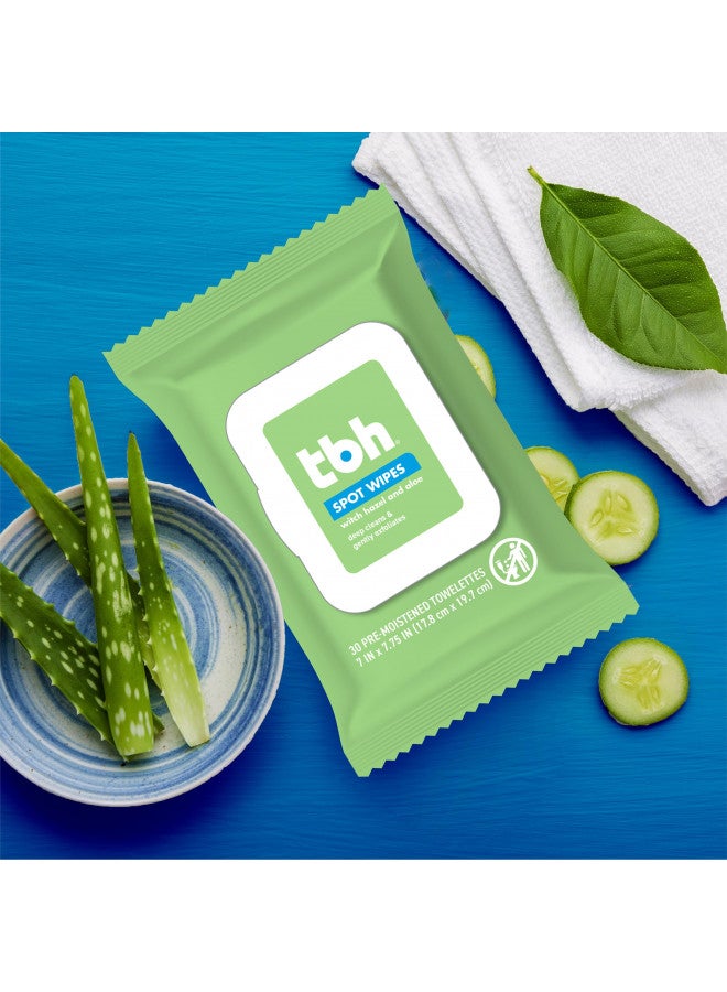 tbh TBH Kids Spot Wash Wipes - Cleansing Face Wipes - Acne Prevention - Sulfate, Paraben Free - 30 Pack. - Image 3