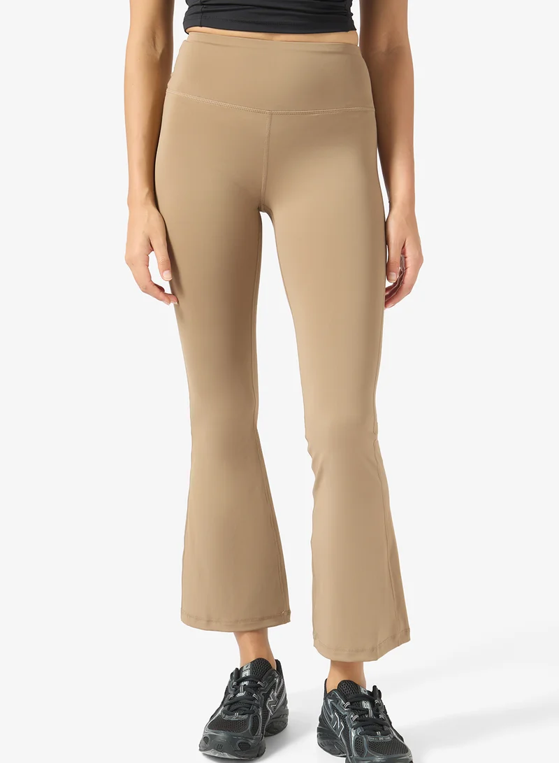 Frwd High Rise Seameless Flared Leggings