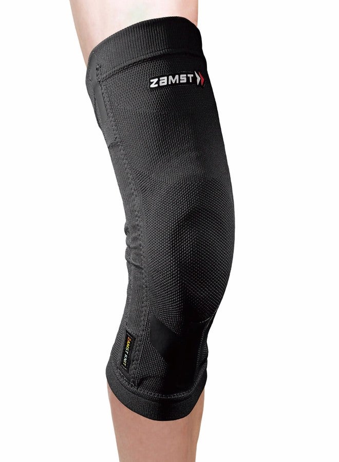 Zamst ZK-Motion Sports Knee Brace With Comfortable Knitted And Flexible Resin Stays Protecting the Knee Ligaments For Sprains of the ACL, MCL, LCL-for Basketball, Volleyball, Football, Soccer,Skiing (Medium) - Image 1