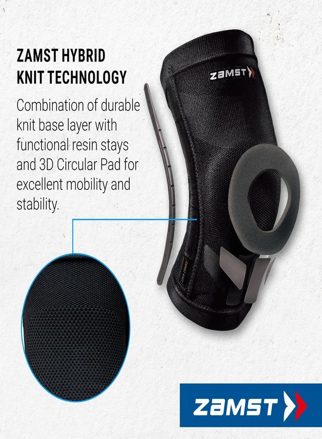 Zamst ZK-Motion Sports Knee Brace With Comfortable Knitted And Flexible Resin Stays Protecting the Knee Ligaments For Sprains of the ACL, MCL, LCL-for Basketball, Volleyball, Football, Soccer,Skiing (Medium) - Image 4