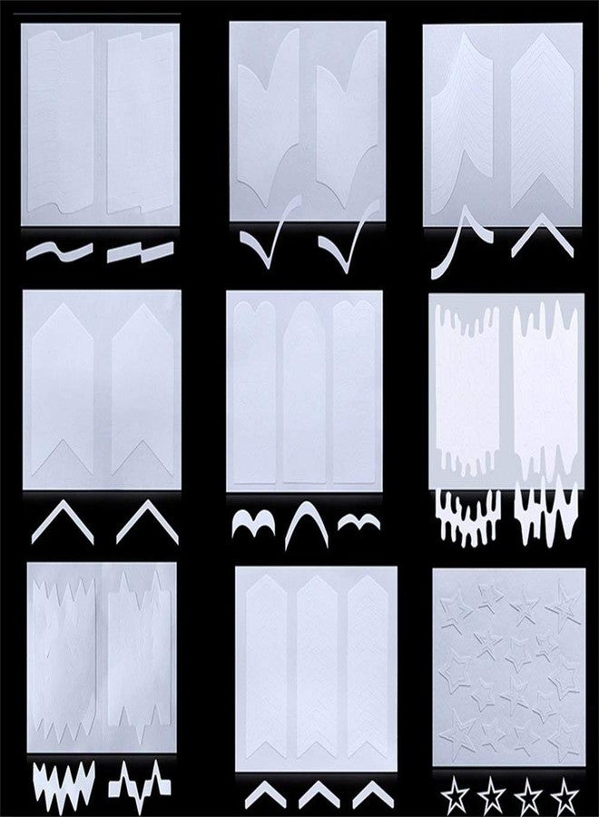 Fok Nail Art Tip Sticker, 24 Pieces (Pack of 24) - Image 2
