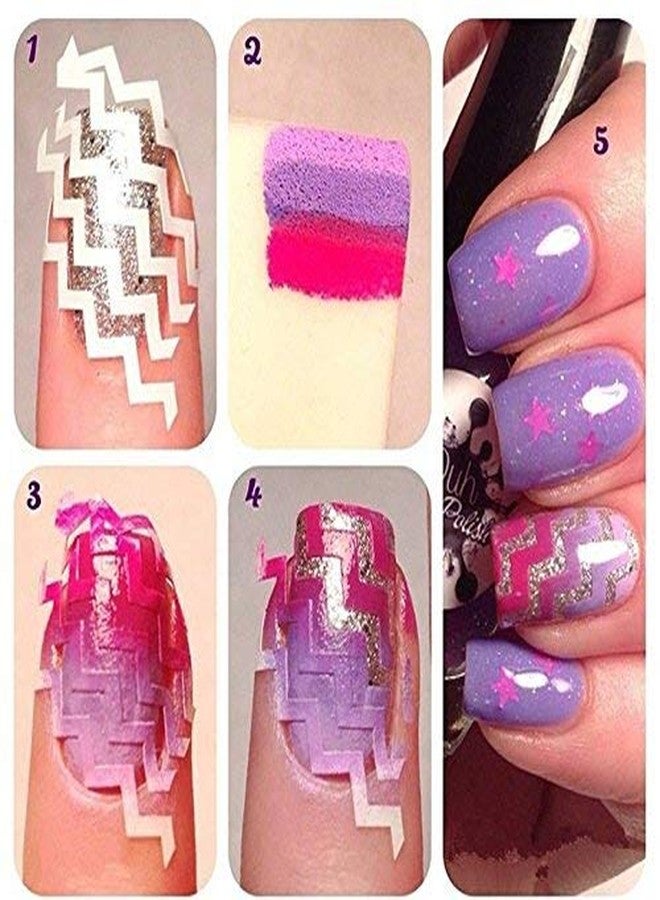 Fok Nail Art Tip Sticker, 24 Pieces (Pack of 24) - Image 5