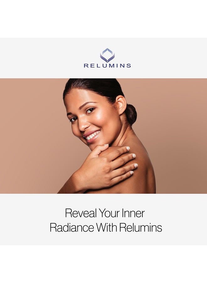 RELUMINS Glutathione Supplement - 1650mg Reduced Glutathione Complex with Alpha Lipoic Acid, Rose HIPS, Riboflavin, & Vitamin E - 90 Veggie Capsules x 1 Bottle - Proprietary Blend - Image 4