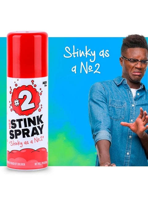 No 2 Stink Spray Max Potency Fart Spray for Maximum Laughs  Ultimate Prank Gag Gift  Horrifyingly Funny Fart Smell  Ideal for Prank Wars  Fun Times  50ml