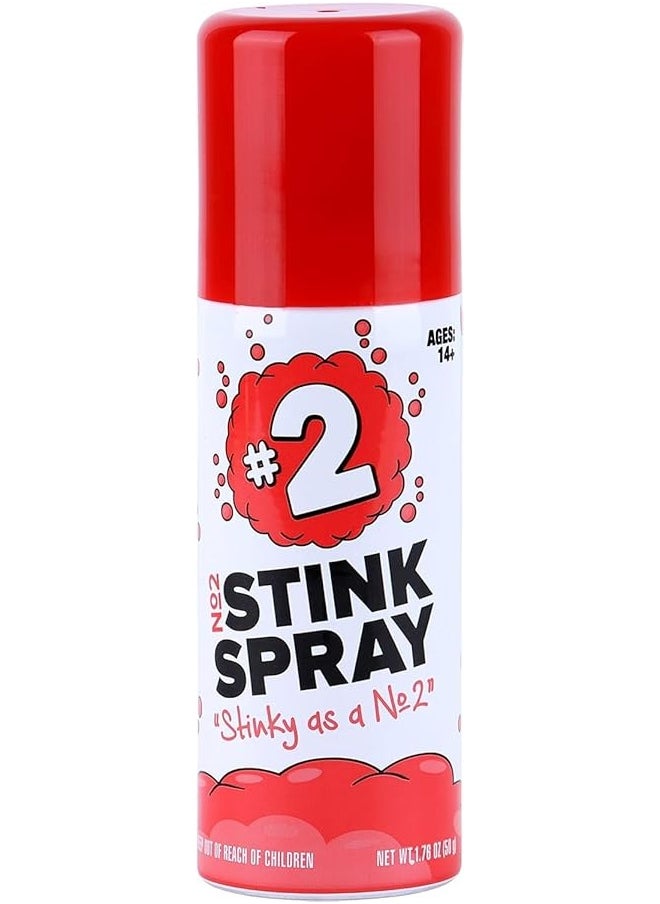 No 2 Stink Spray Max Potency Fart Spray for Maximum Laughs  Ultimate Prank Gag Gift  Horrifyingly Funny Fart Smell  Ideal for Prank Wars  Fun Times  50ml