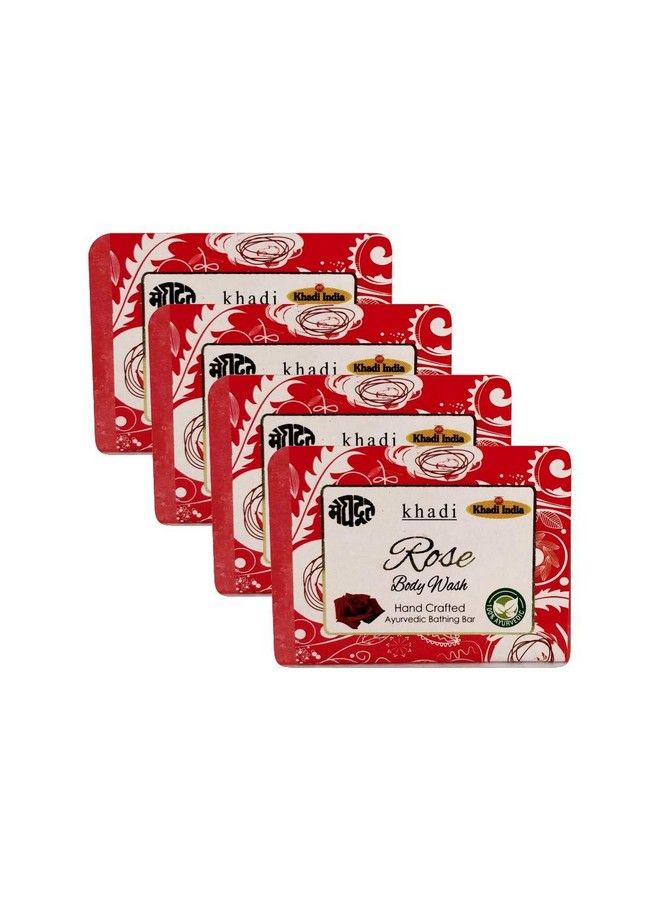 Meghdoot Rose Body Wash 125Gm (Pack Of 4) - Image 2