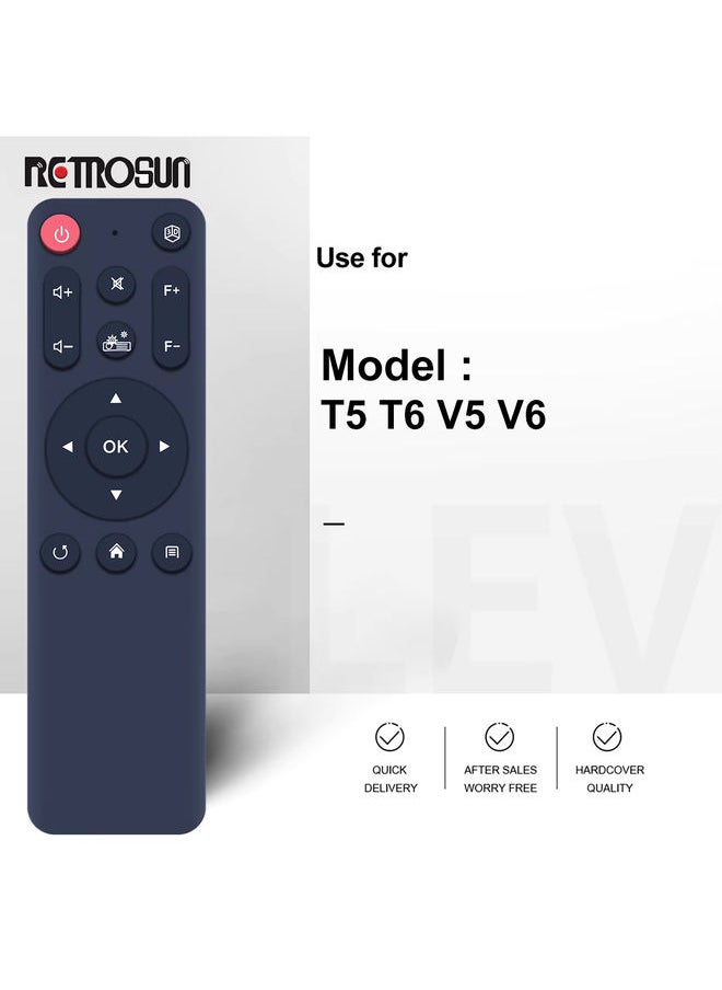 OMETTER - Remote Control For (Toumei Cocar T5 T6 V5 V6 V7) (TOUMEI COCAR T series)(KECAG W10) 5G DLP Portable 1080P WiFi Movie Projector - Image 1