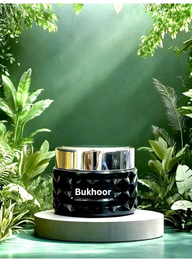 Bukhoor Ameer Al Oud Incense, Premium Arabic Oud Fragrance, Amber Scent, Black, 70g - Image 1