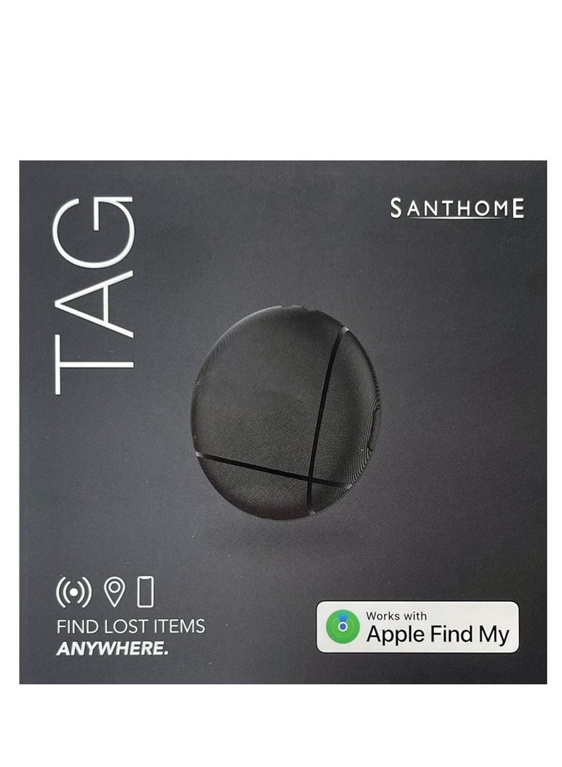 سانثوم علامة Santhome - جهاز تعقب العناصر المعتمد من MFI والمتوافق مع Apple Find My وKeychain وLuggage Finder وجهاز التتبع العالمي وبديل AirTag للمحافظ وحقائب الظهر والأشياء الشخصية (1) - Image 2
