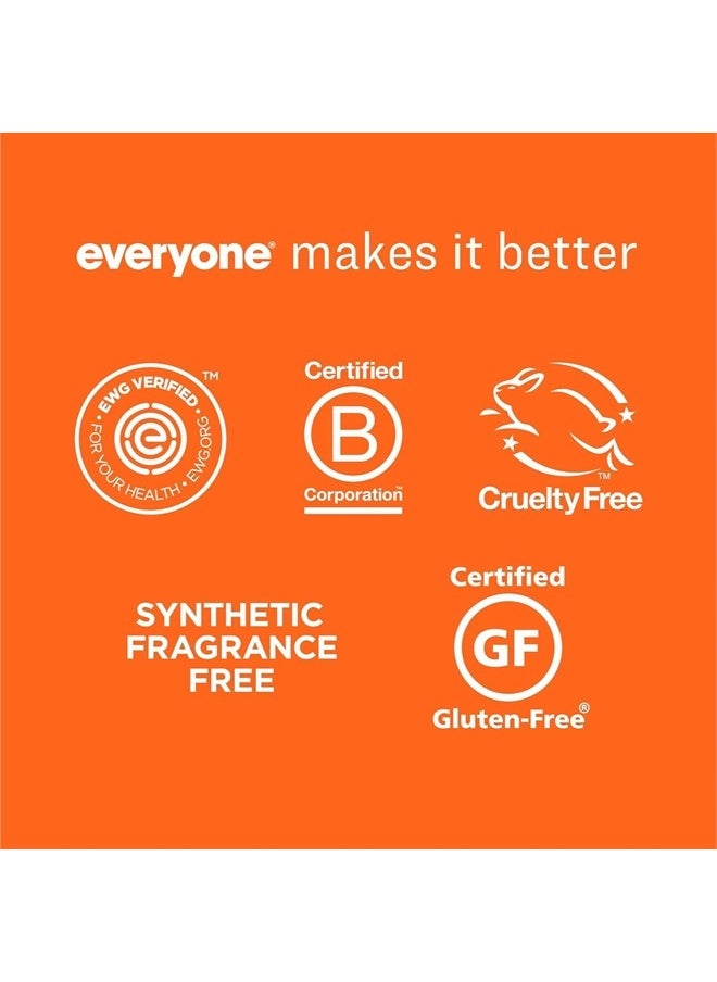 everyone for every body - Everyone 3-in-1 Kids Soap, Body Wash, Bubble Bath, Shampoo, 32 Ounce (Pack of 1), Orange Squeeze, Coconut Cleanser with Plant Extracts and Pure Essential Oils - Image 1