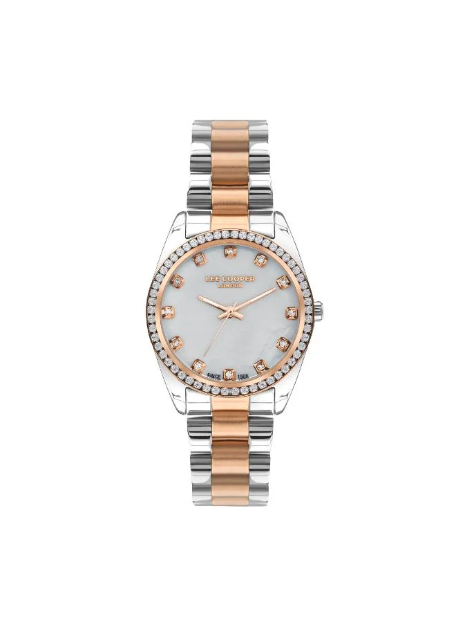 لي كوبر Women's Metal Analog Watch LC07478.520 - 34 mm