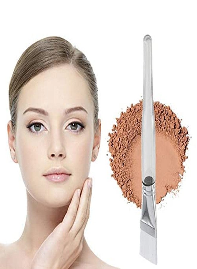 VEDETIC Professional 2pcs Plastic White Flat Bleach Face Pack Applicator Soft Brush for Men and Women, Home Use, Salon Use, Parlour Use - Image 5