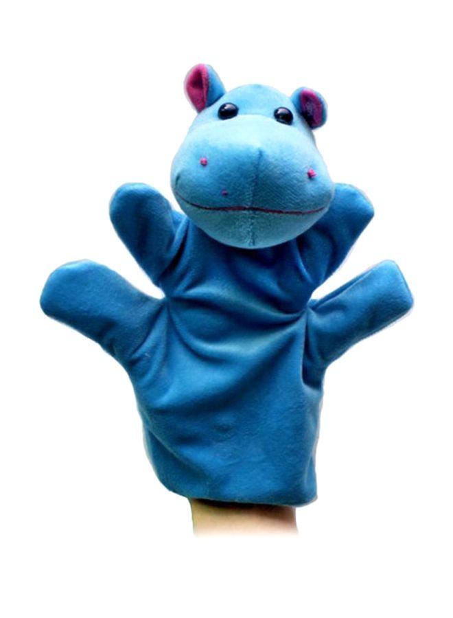 Loquat Big Hand Hippo Animal Finger Puppet Toys 22cm - Image 1