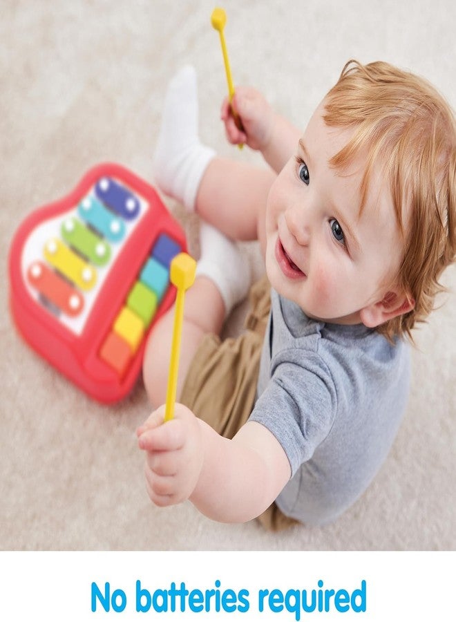 Mclear 2 in 1 Baby Piano Xylophone Toy for Toddlers Multicolor Key in Clear & Crisp Tones Preschool Educational Musical Learning Instruments Toy for Baby Boys & Girls (Pack of 1) - Image 3