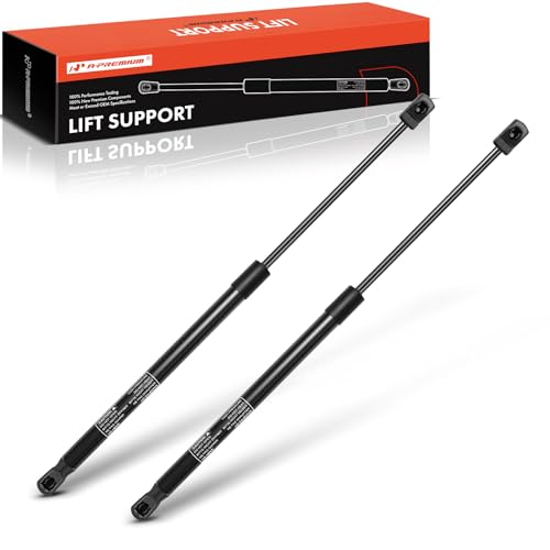 A-Premium Front Hood Lift Supports Shock Struts Compatible with Select Porsche Model - Cayenne 2015 2016 2017 2018 - Replace# 7P5823359A(2-PC Set) - Image 1