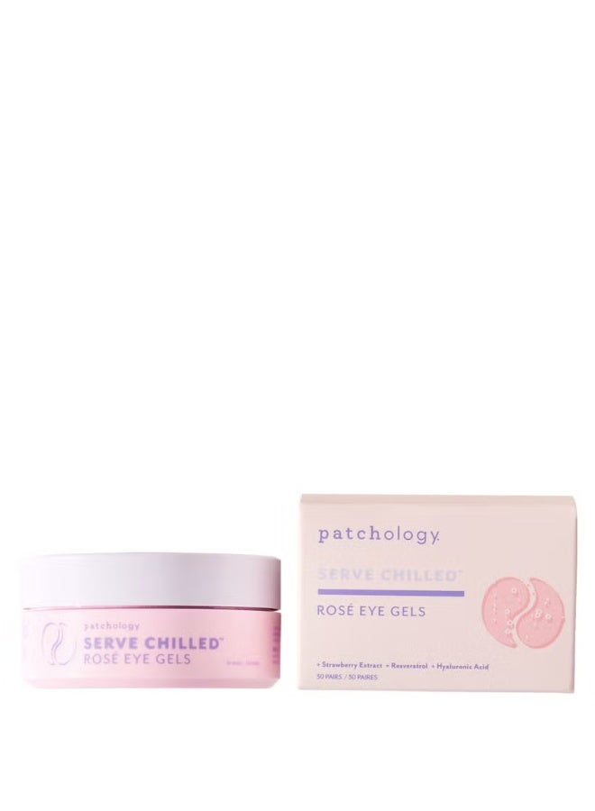 Patchology Serve Chilled Rosé Eye Gels - 30 Pairs - Image 1