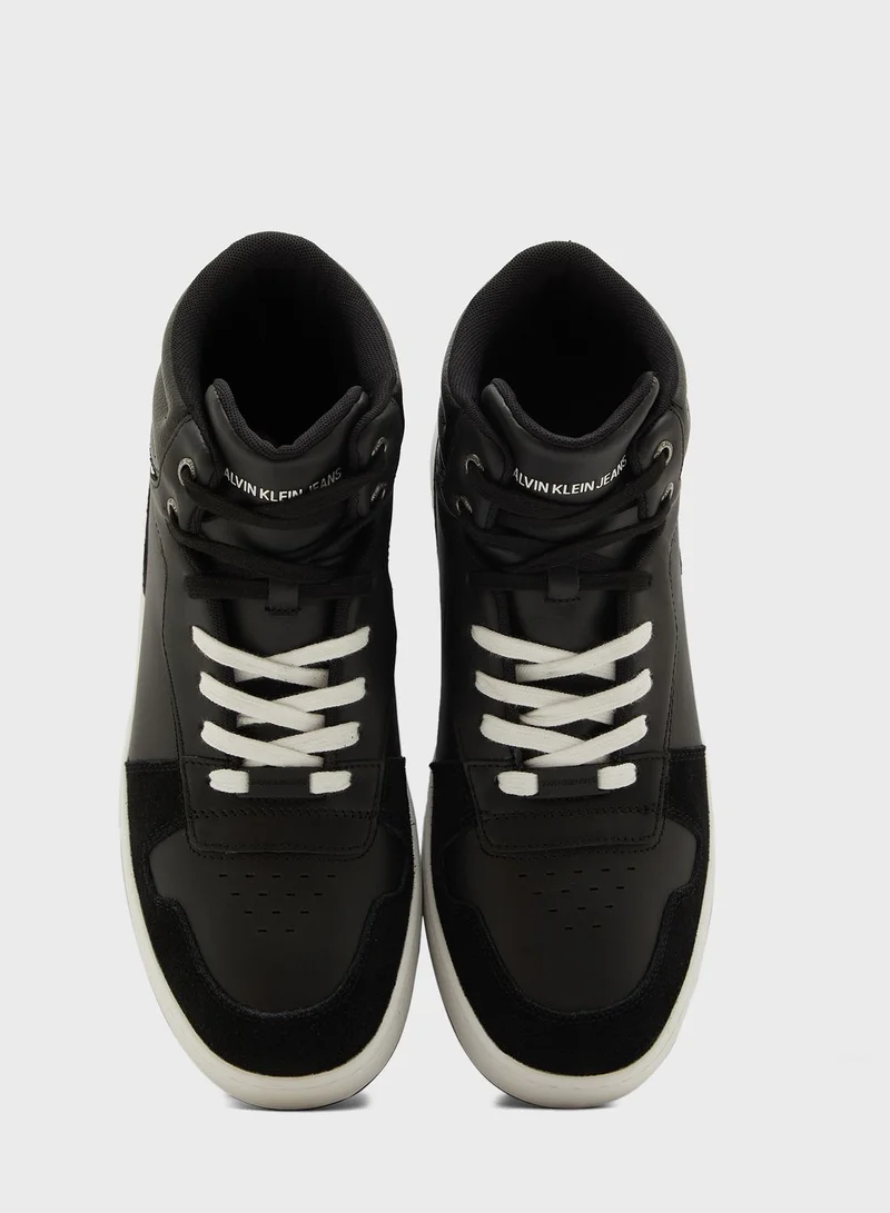CALVIN KLEIN Logo Printed High Top Sneakers