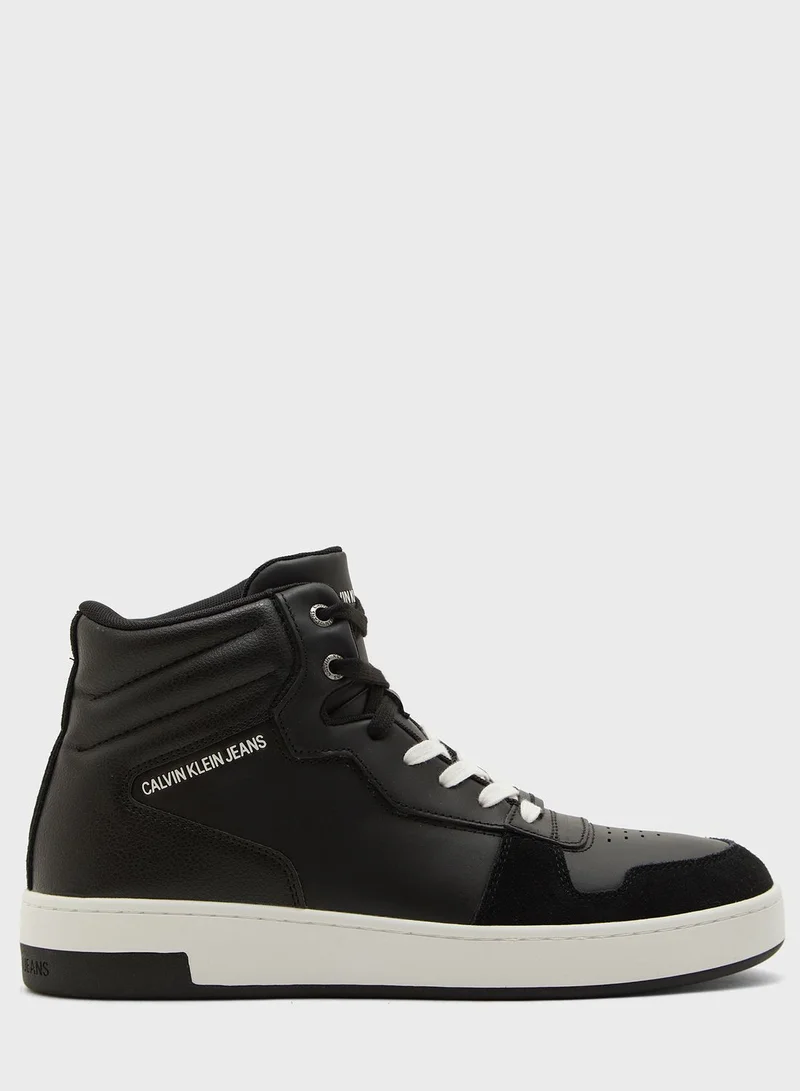 CALVIN KLEIN Logo Printed High Top Sneakers