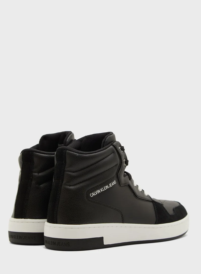 CALVIN KLEIN Logo Printed High Top Sneakers