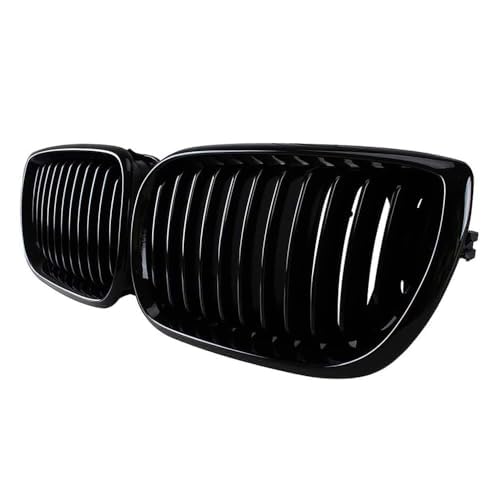 venveal E46 Grille-Front Kidney Grille Compatible with B-M-W 2002-2005 4 door 4D 3 Series 320i 325i 330i 325xi 330xi Car Front Bumper Grille Gloss for 51137042961/51137042962 (Black) - Image 4