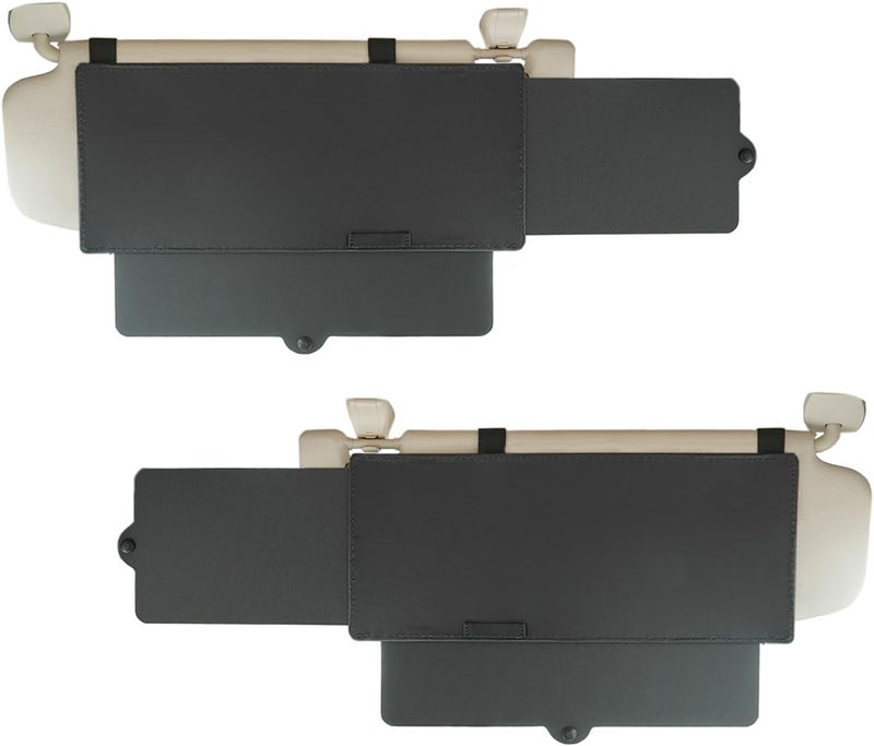 WANPOOL Car Visor Sunshade Extender - 2 Pieces - Image 1