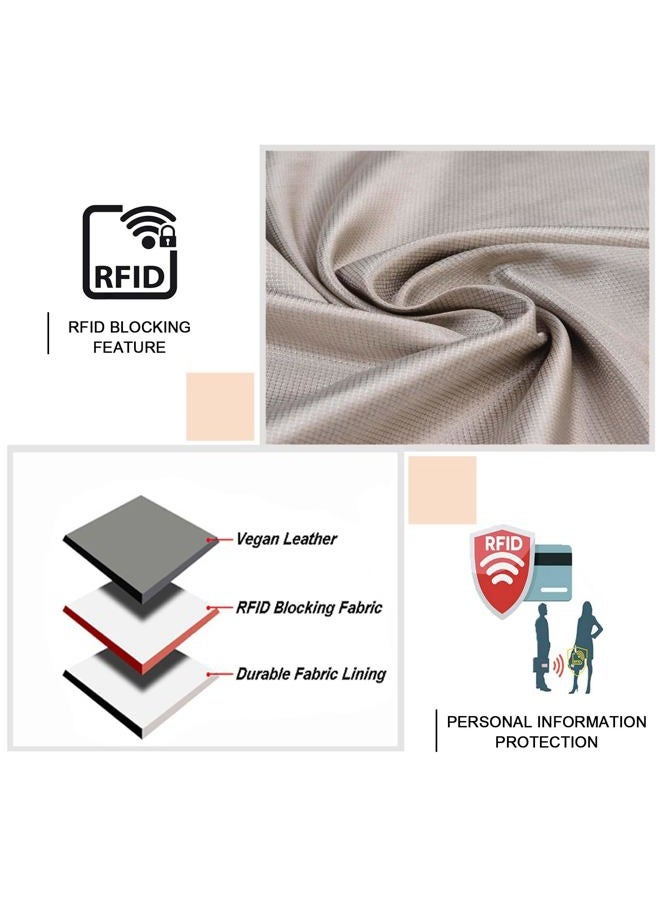 Ateeky Wallet Case for iPhone 14 Pro Max, [RFID Blocking] Protective PU Leather Flip Cover with Card Slot Cash Pocket for 14 Pro Max (Green) - Image 4