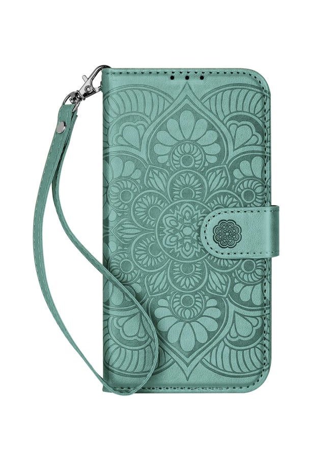 Ateeky Wallet Case for iPhone 14 Pro Max, [RFID Blocking] Protective PU Leather Flip Cover with Card Slot Cash Pocket for 14 Pro Max (Green) - Image 1