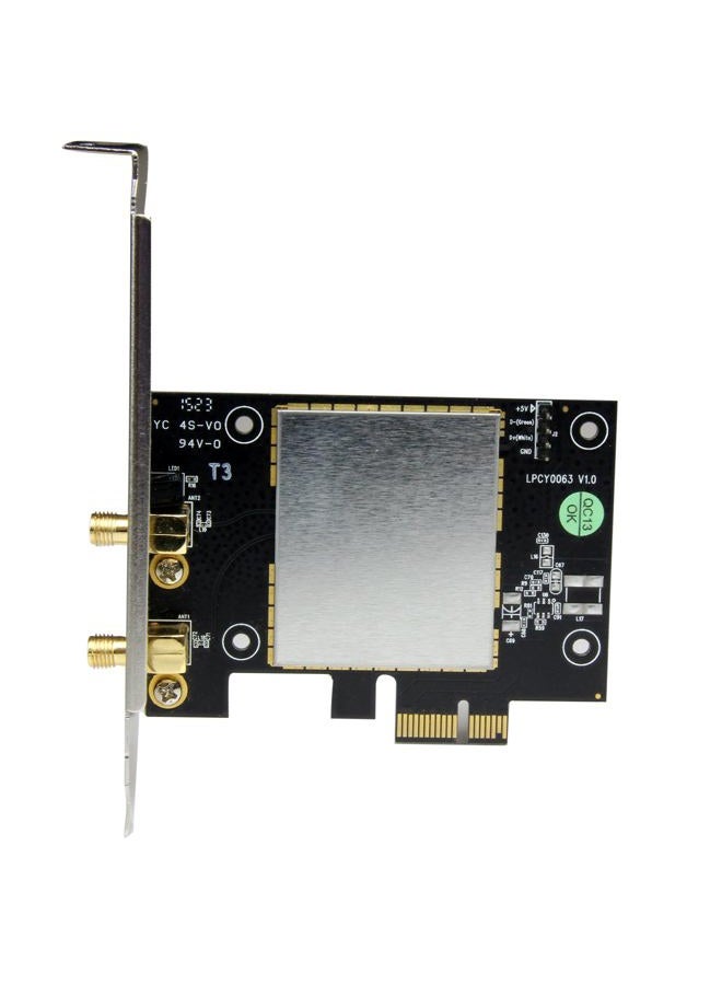 StarTech .com Dual Band Wireless-AC Network Adapter 433 Mbps AC black PEX433WAC11 - Image 2