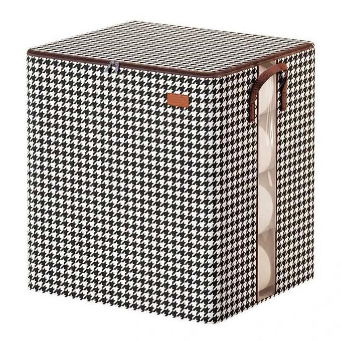 180L COLLAPSIBLE LARGE CLOTHES STORAGE BAGS CLOTHES STORAGE BINS FOLDABLE CLOSET ORGANIZER STORAGE CONTAINERS WITH DURABLE HANDLES THICK FABRIC FOR BLANKET COMFORTER CLOTHING BEDDING MULTICOLOR