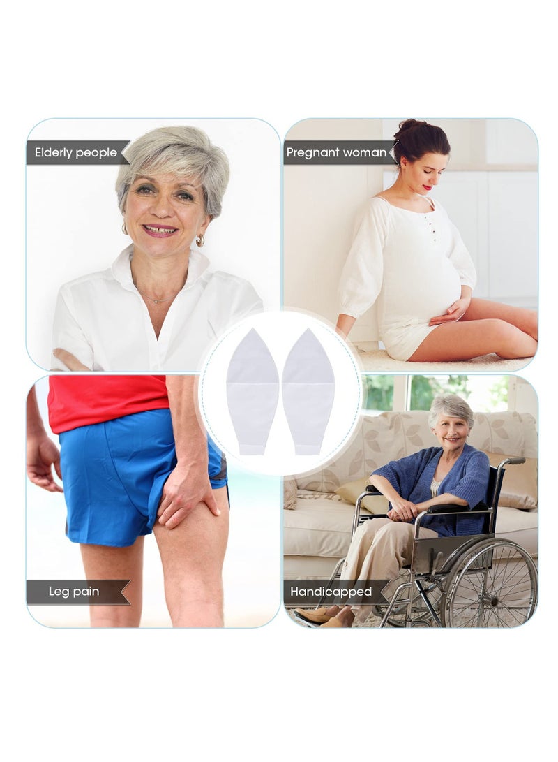 Excefore Open Toe Compression Sock Aid for Easy Slide, Slip Stocking Applicator to Help Assist Put On for Elderly, Disabled, Pregnant, 10 Pcs - Image 4