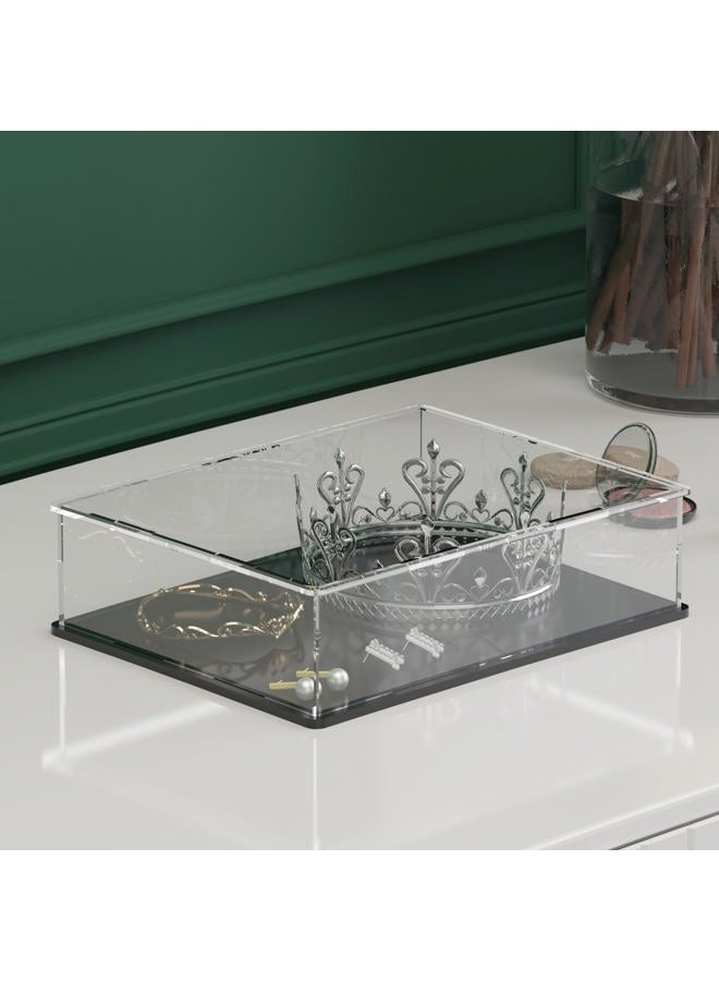 HEMYLU Award Medal Display Case, Clear Acrylic Display Box for Sport Medals, Badges, Coins, Cards, Stamps, Rings, Books and Magazine, 10.6 x 8 x 2.4 Inch - Image 4
