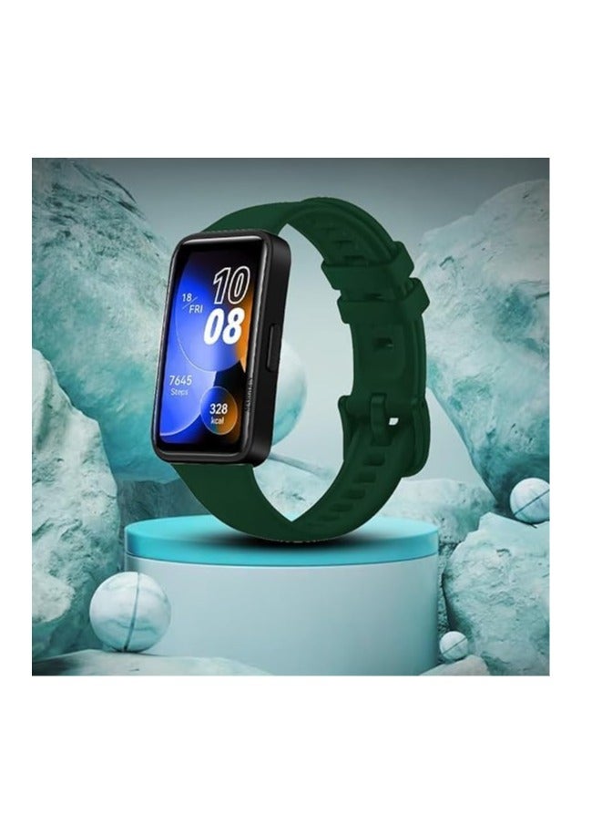 Replacement Strap Compatible for Huawei Band 8 Silicone Waterproof Smart Watch Band - Image 2