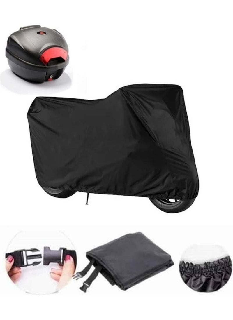 Breen - Kanuni Trodon Xs 50 Black Motorcycle Canvas Rear Bag Compatible - Image 1
