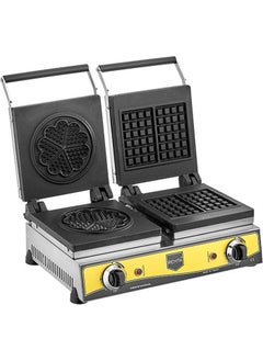 REMTA Double Square + Flower Model (16 Diameter) Waffle Machine Electric  - Image 1