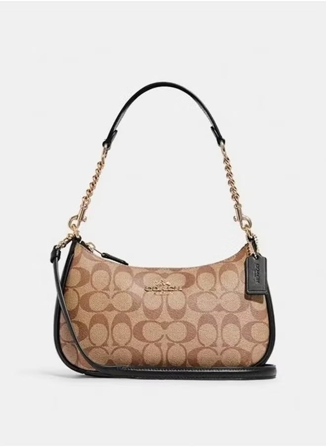 coachoutlet - Coach Teri Shoulder Bag In Signature Canvas - Image 1