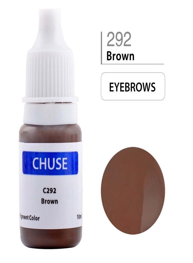CHUSE Microblading Ink Permanent Makeup Pigment 0.35oz/10ml Eyebrow Ink Microblading Pigment for Eyebrow Eyeliner (C292 Brown) - Image 3