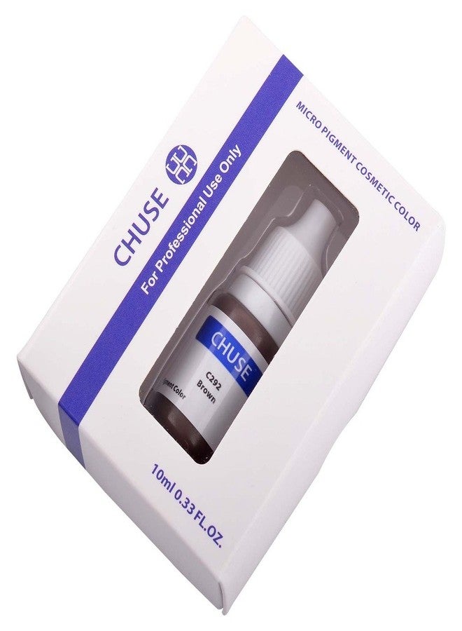 CHUSE Microblading Ink Permanent Makeup Pigment 0.35oz/10ml Eyebrow Ink Microblading Pigment for Eyebrow Eyeliner (C292 Brown) - Image 4