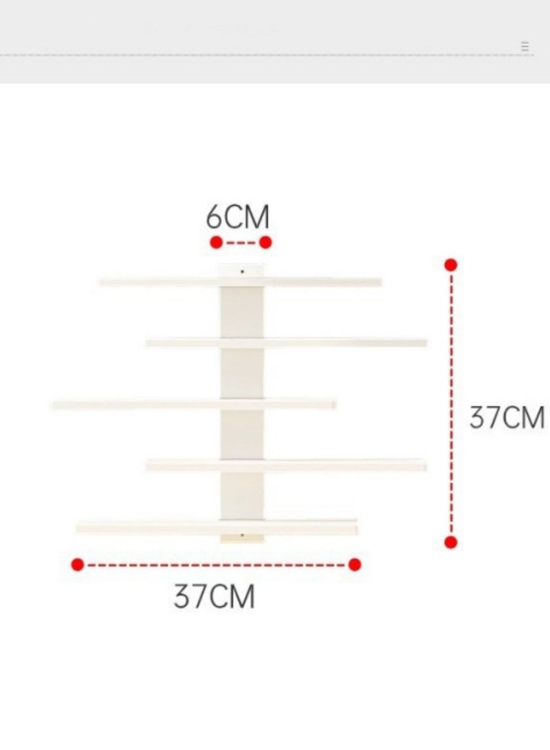 لوكسا رفوف عرض Murashh من الجدار متعددة المستويات للألعاب، رف صغير للجدار، رفوف خشبية للجدار، رفوف عائمة صغيرة للجدار، رف الجدار المستخدم لعرض الزخارف الصغيرة، التماثيل، المقتنيات. رف صغير للجدار، رفوف خشبية للجدار، رفوف عائمة صغيرة للجدار، رف الجدار المستخدم لعرض الزخارف الصغيرة، التماثيل، المقتنيات. - Image 3