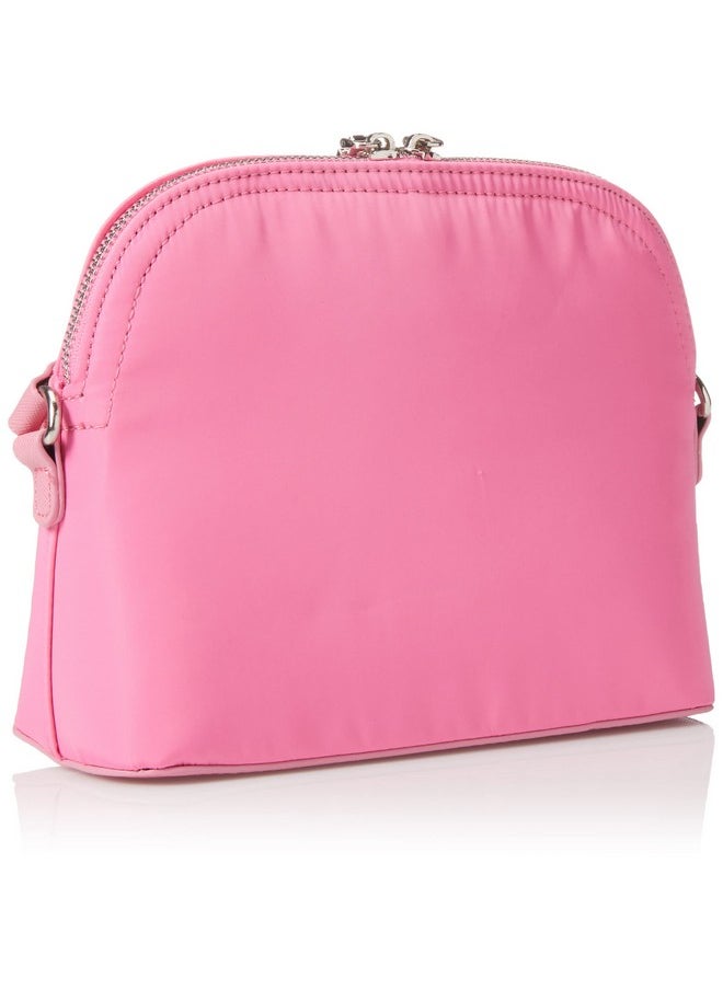 STEVE MADDEN - Daren Nylon Dome Crossbody Bag Light Pink - Image 1