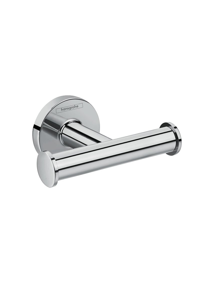 hansgrohe Dual Towel Hook 4-inch Double Hook in Chrome, 41725000 - Image 5