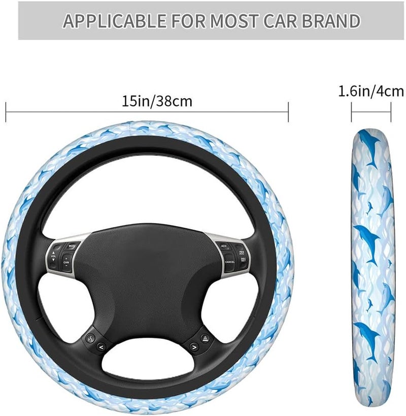 Swono Dolphin Steering Wheel Cover - Image 3