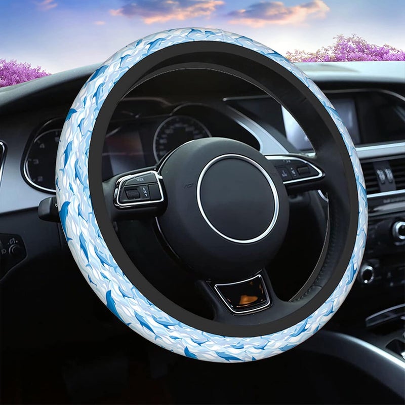 Swono Dolphin Steering Wheel Cover - Image 1