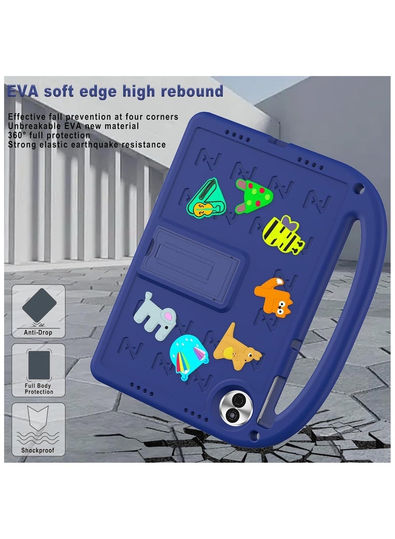 general Shockproof Case Compatible Honor Pad 10 12.1-inch 2025 Lightweight EVA Kid-Friendly Shockproof Case with Invisible Stand Handle - Image 3