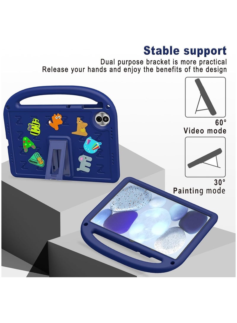 general Shockproof Case Compatible Honor Pad 10 12.1-inch 2025 Lightweight EVA Kid-Friendly Shockproof Case with Invisible Stand Handle - Image 4