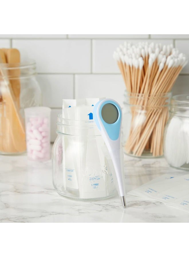 Juvale 100-Pack Disposable Digital Thermometer Probe Covers - Oral, Rectal, Armpit Temperature Reading Sheath Sleeves - Image 3