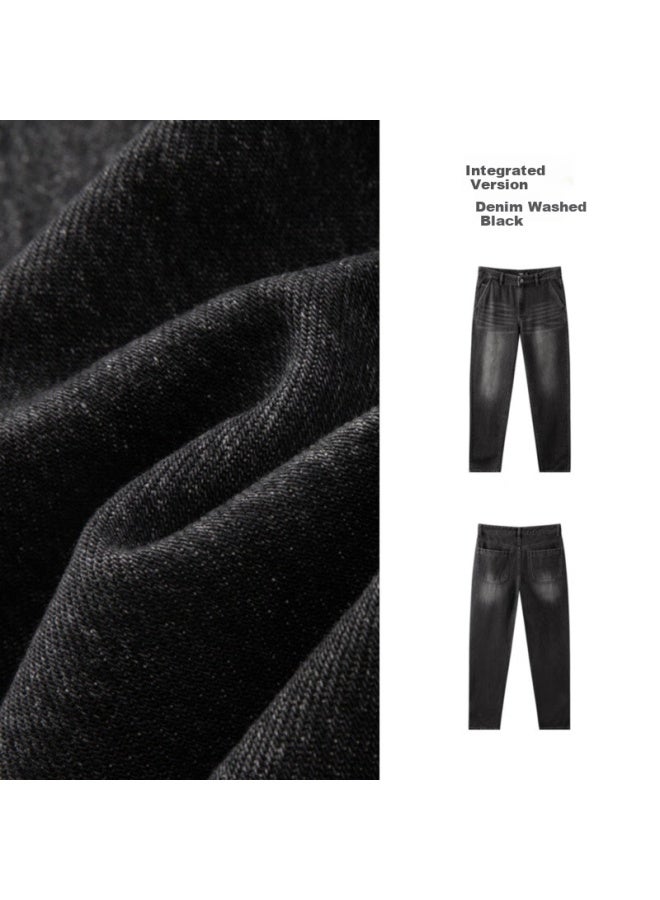 Semir Men's Pure Cotton Spring Retro Washed Jeans Fashionable All-match Tapered Pants 109125124102 - Image 5